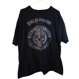 Camiseta vintage KISS y Harley Davidson