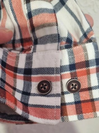 Camisa Sixvalves cuadros talla L