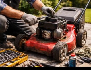 REPARACIÓN DE MAQUINAS DE JARDINERÍA Y OBRAS