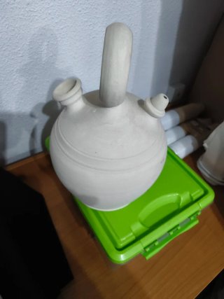 Botijo de cerámica artesanal
