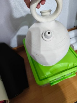 Botijo de cerámica artesanal