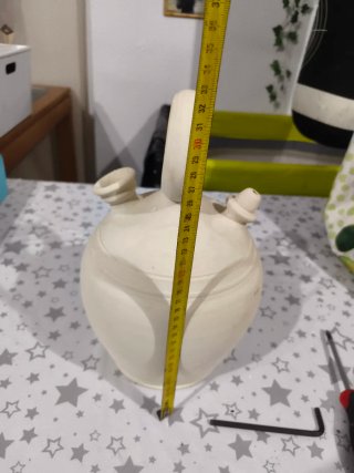 Botijo de cerámica artesanal