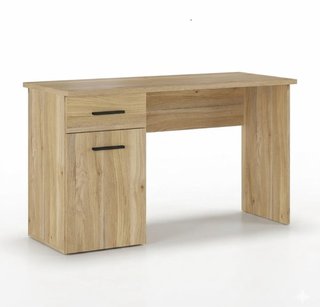 Mesa de estudio con cajón y puerta