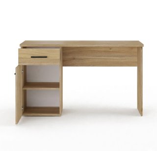 Mesa de estudio con cajón y puerta