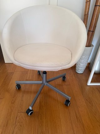 Silla de escritorio Ikea blanca
