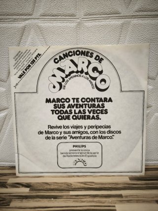Vinilo Canciones de Marco BSO