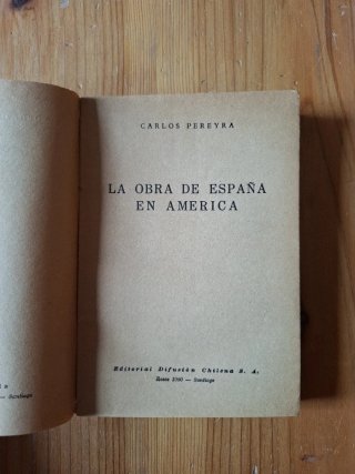 La obra de España en América