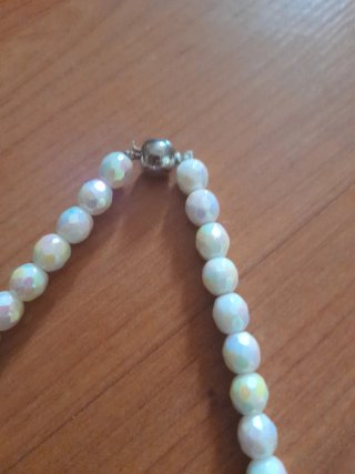 Conjunto Collar y Pulsera Perlas