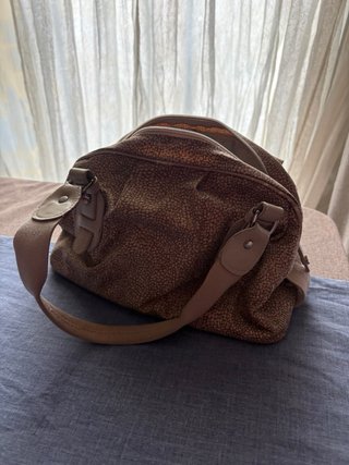 Borsa Borbonese Beige/Marrone