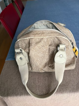 Borsa Borbonese Beige/Marrone