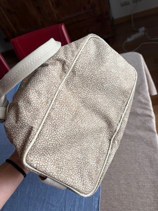 Borsa Borbonese Beige/Marrone