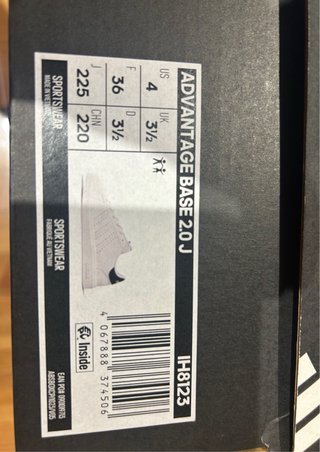 Adidas Advantage Base Zapatillas Talla 36