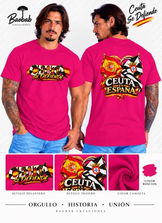 Camiseta ROSETÓN Ceuta Se Defiende