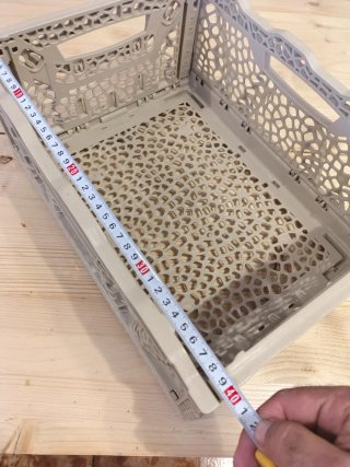 Caja plegable CAMPER beige