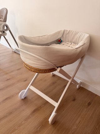 Moisés Zara Home con funda y colchón