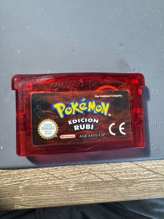 Pokémon Rubí - PILA NUEVA! Gba