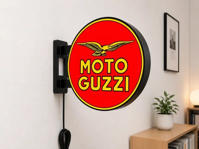 Cartel Luminoso LED Moto Guzzi