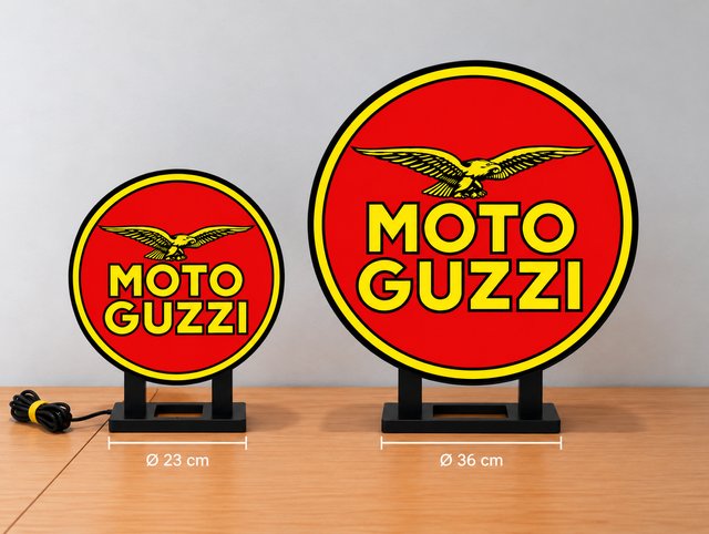 Cartel Luminoso LED Moto Guzzi