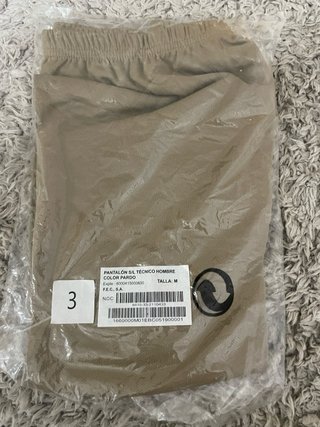 Pantalón Técnico Militar Talla M Color Pardo