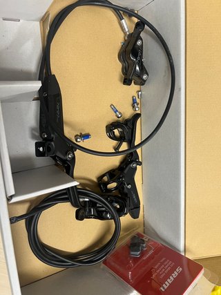 Frenos Sram Level Silver Stealth 4 pistones