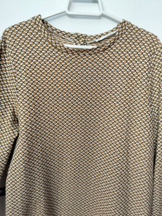 Blusa manga larga talla grande Sfera