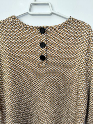 Blusa manga larga talla grande Sfera