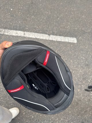 Casco de moto talla L (60cm)