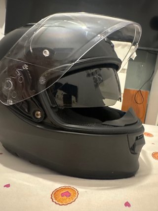Casco de moto talla L (60cm)