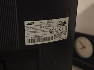 Monitor Samsung SyncMaster 710N 17