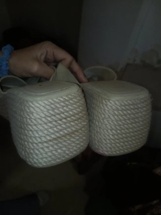 Sandalias Zara Plataforma Beige Talla 41