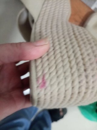 Sandalias Zara Plataforma Beige Talla 41