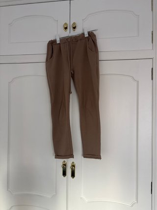 Pantalón de chándal marrón