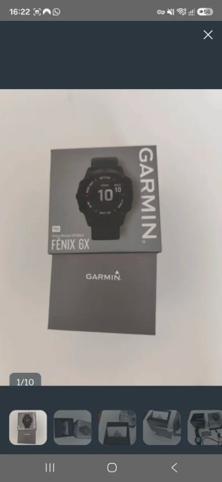 Garmin Fenix 6X Pro Negro/Amarillo