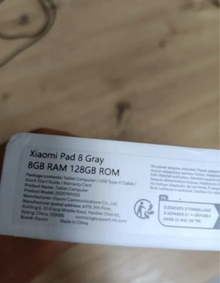 Xiaomi Pad 8 Precintado