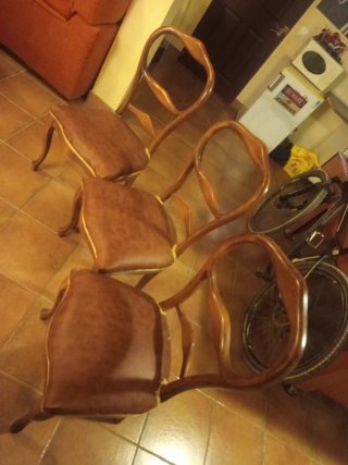Juego de 3 sillas de comedor