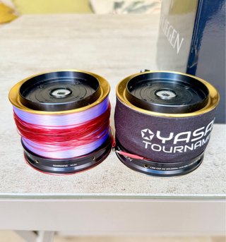 2 Carretes Shimano Fliegen y bobinas
