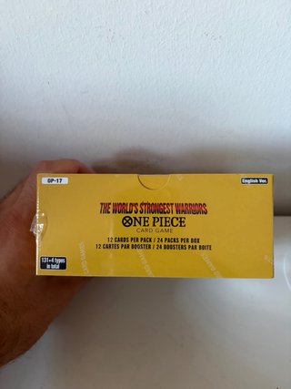 Bandai One Piece OP17 Box 24 Boosters ENG - SEALED