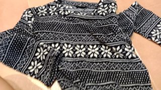 Pijama jersey estampado invierno