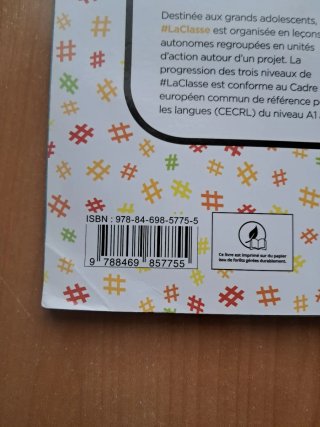 La classe nivel A1 - Anaya