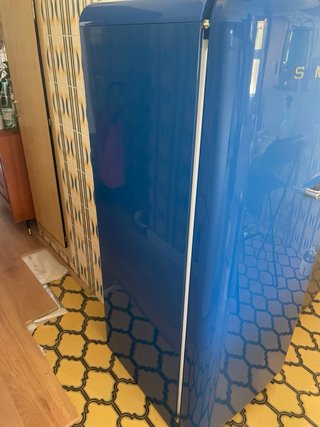 Nevera Smeg Azul Retro Vintage FAB28