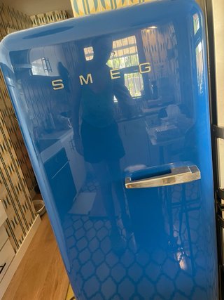 Nevera Smeg Azul Retro Vintage FAB28