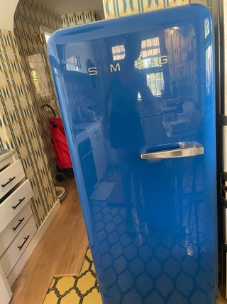 Nevera Smeg Azul Retro Vintage FAB28