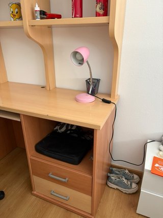 Mueble de estudio madera y metal