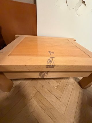 Juego de 2 mesitas de noche de madera