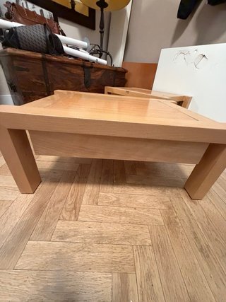 Juego de 2 mesitas de noche de madera