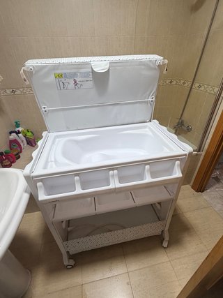 Bañera cambiador bebé Bobify
