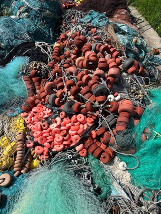 Corchos de pesca naturales