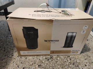 Nespresso Vertuo Pop Black + Aeroccino