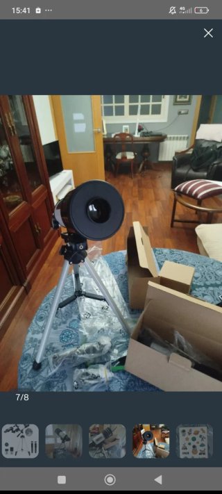 Telescopio para principiantes