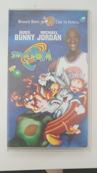 Space Jam VHS Película Animada Español